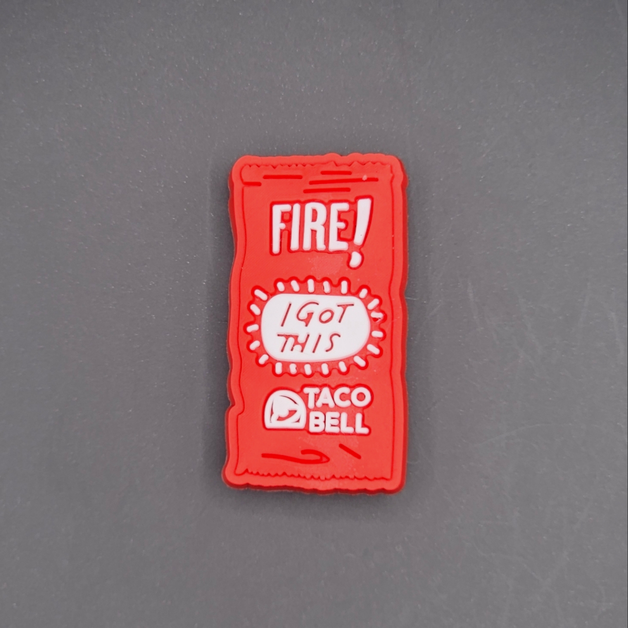 (5/$15) Fire Sauce Croc Charm